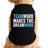 Team Work Makes The Dream Work | Teamwork Doggie Tank thumb 0