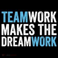 Team Work Makes The Dream Work | Teamwork Women's Hoodie thumb 2