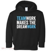 Team Work Makes The Dream Work | Teamwork Toddler Hoodie thumb 0