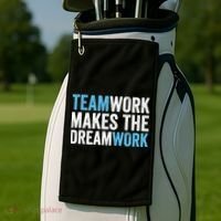 Team Work Makes The Dream Work | Teamwork Golf Towel thumb 2