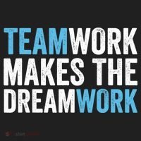 Team Work Makes The Dream Work | Teamwork Golf Towel thumb 3