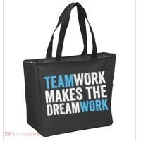 Team Work Makes The Dream Work | Teamwork Tote Bag thumb 2
