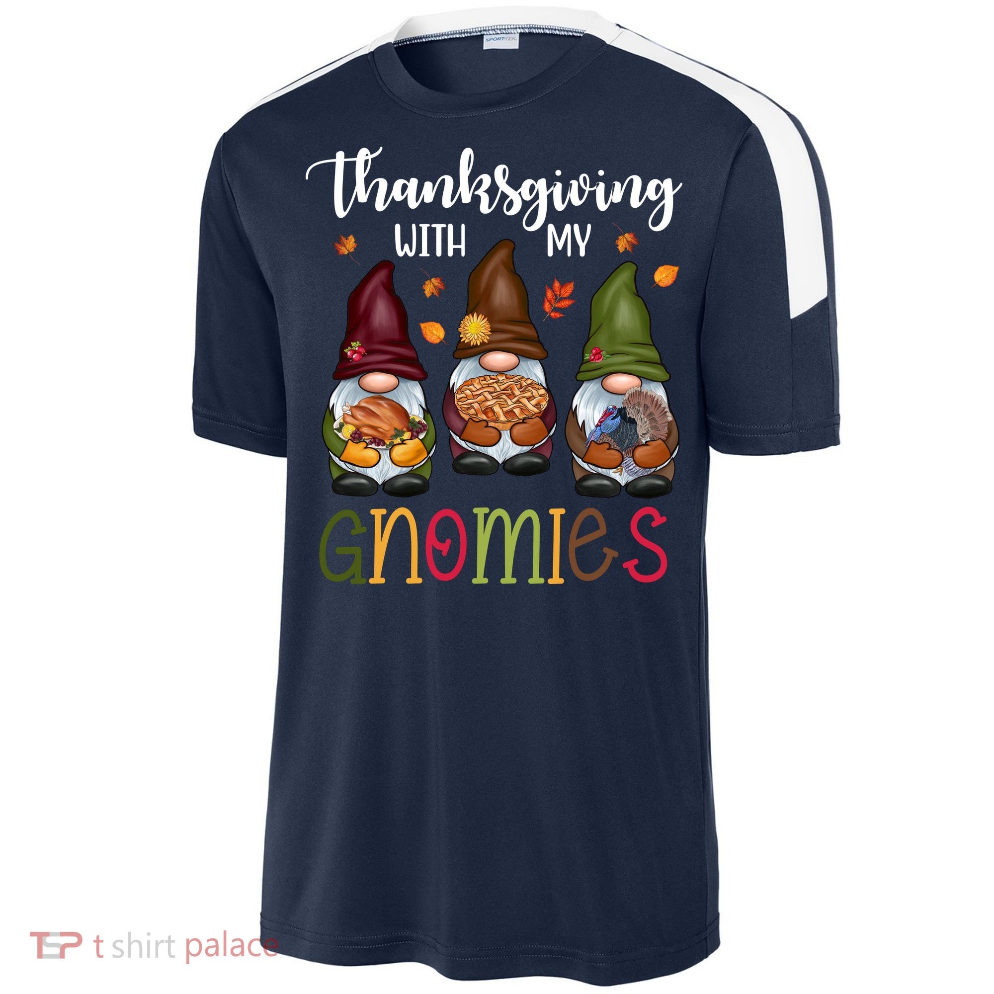 Thanksgiving With My Gnomies Holiday Festive Sport-Tek Competitor United Soccer Jersey