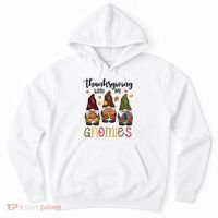 Thanksgiving With My Gnomies Holiday Festive Hoodie thumb 0