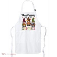 Thanksgiving With My Gnomies Holiday Festive Apron thumb 0