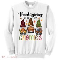 Thanksgiving With My Gnomies Holiday Festive Sweatshirt thumb 0
