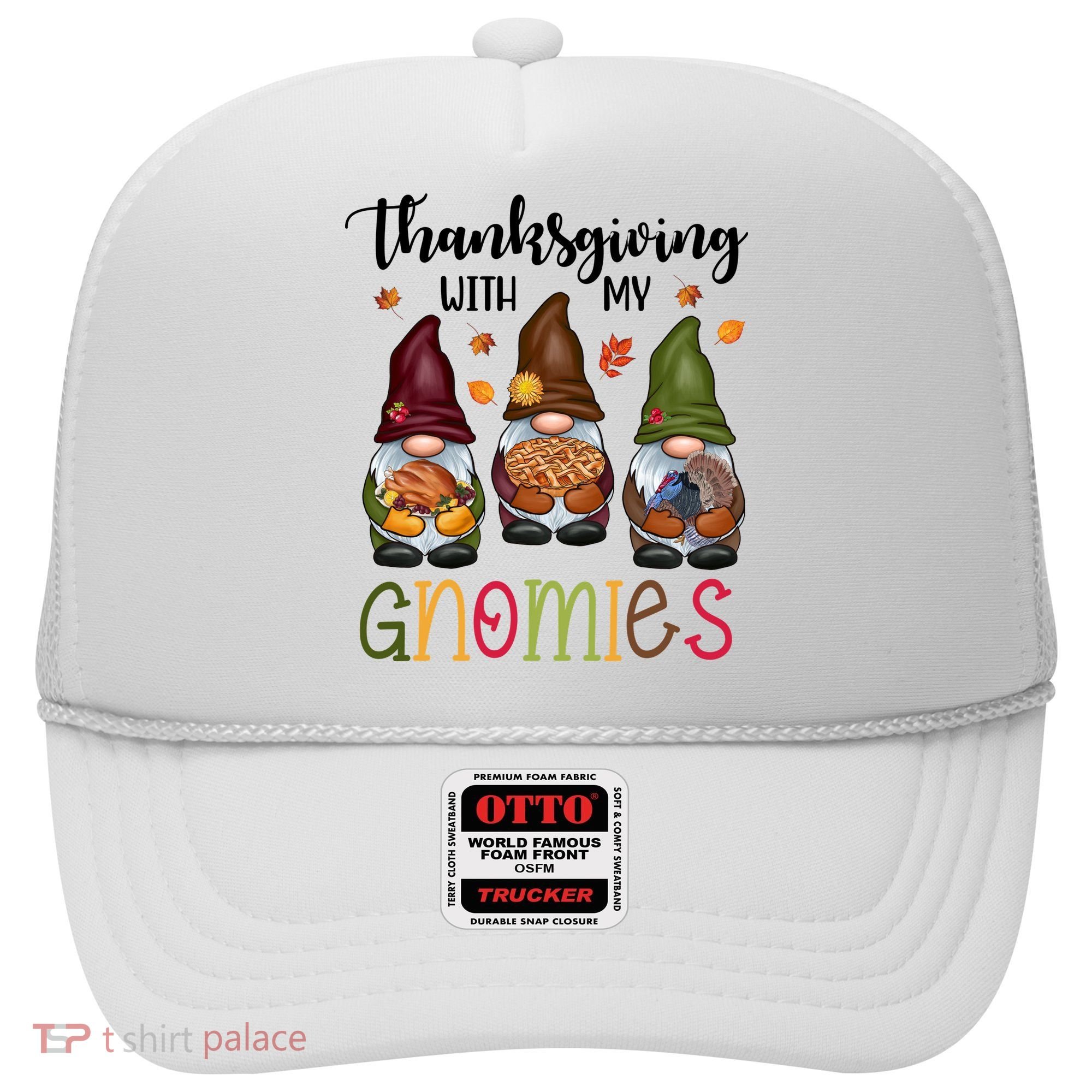 Thanksgiving With My Gnomies Holiday Festive Hat