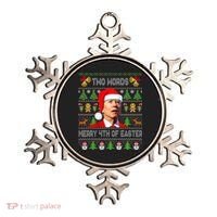 Two Words Merry 4th Of Easter Joe Biden Christmas Sweater Ornament thumb 0