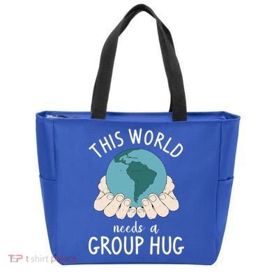 This World Needs A Group Hug International World Peace Day Gift Tote Bag