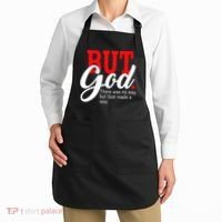 There was no way but God T Apron thumb 2