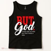 There was no way but God T Tank Top thumb 2