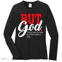 There was no way but God T Women's Long Sleeve Shirt thumb 0