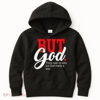 There was no way but God T Kids Hoodie thumb 0