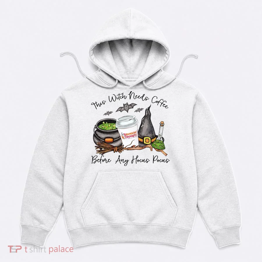 This Witch Needs Coffee Before Any Hocus Pocus Hoodie
