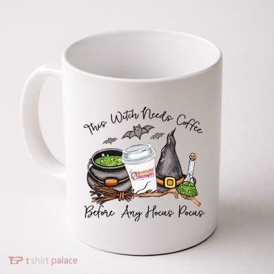 This Witch Needs Coffee Before Any Hocus Pocus Coffee Mug
