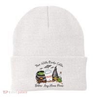 This Witch Needs Coffee Before Any Hocus Pocus Beanie thumb 0