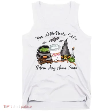 This Witch Needs Coffee Before Any Hocus Pocus Tank Top