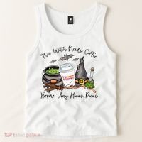 This Witch Needs Coffee Before Any Hocus Pocus Tank Top thumb 2