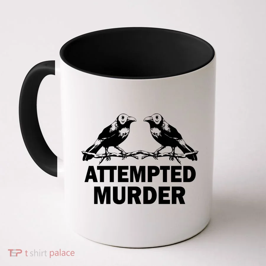 Two Crows Attempted Murder Coffee Mug