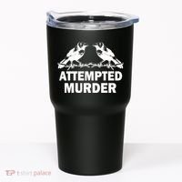 Two Crows Attempted Murder Tumbler thumb 0