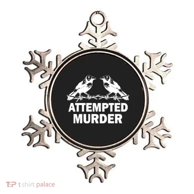 Two Crows Attempted Murder Ornament
