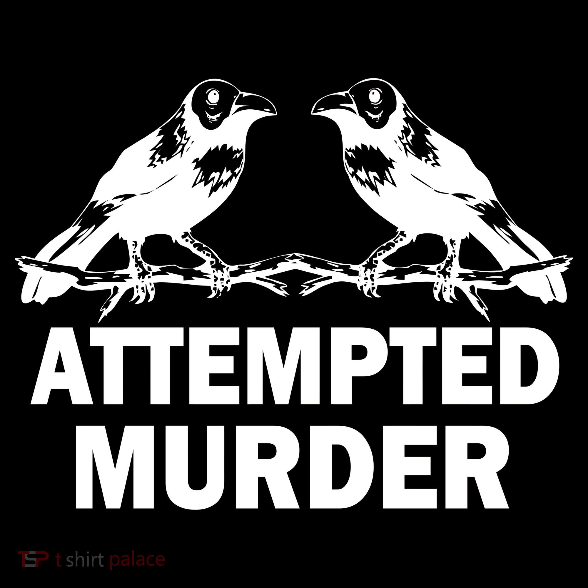 Two Crows Attempted Murder Baby Bodysuit