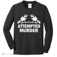 Two Crows Attempted Murder Kids Long Sleeve Shirt thumb 0