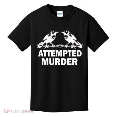 Two Crows Attempted Murder Kids T-Shirt