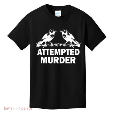 Two Crows Attempted Murder Kids T-Shirt
