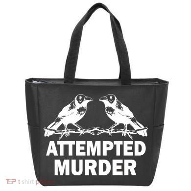 Two Crows Attempted Murder Tote Bag