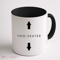 Two-Seater Arrow Classic Logo Coffee Mug thumb 1