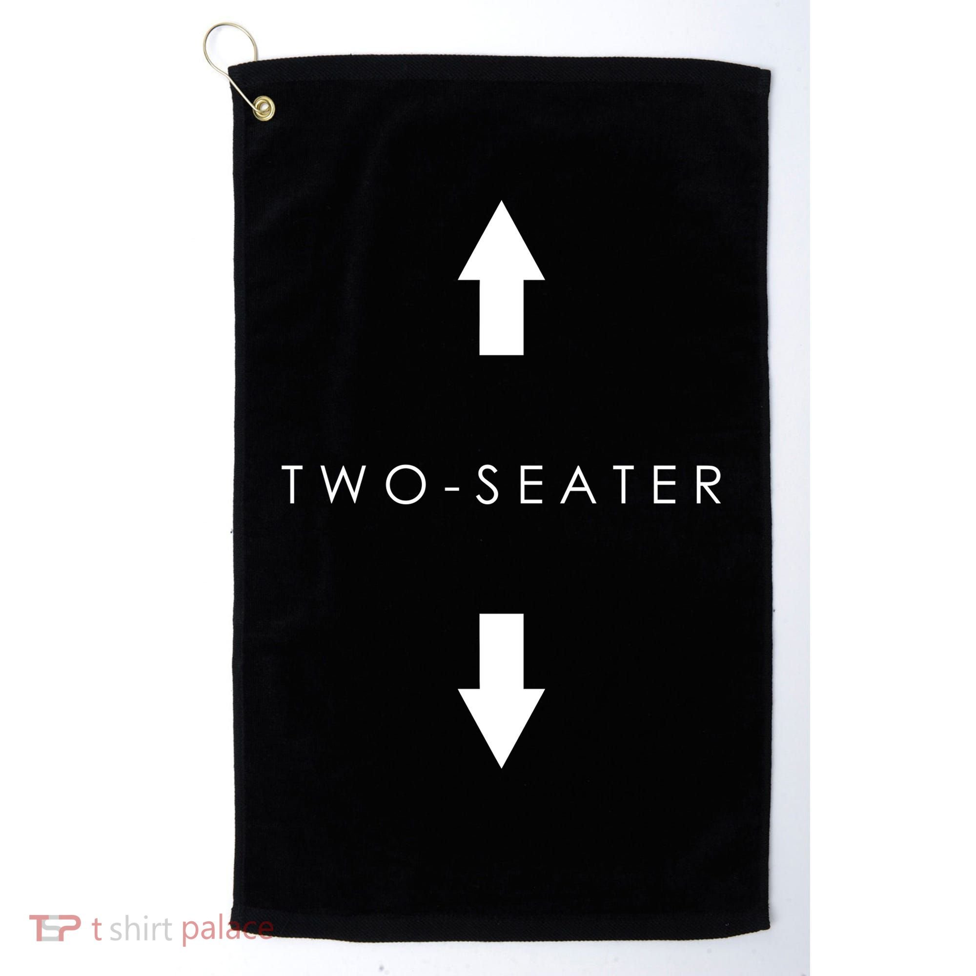 Two-Seater Arrow Classic Logo Golf Towel