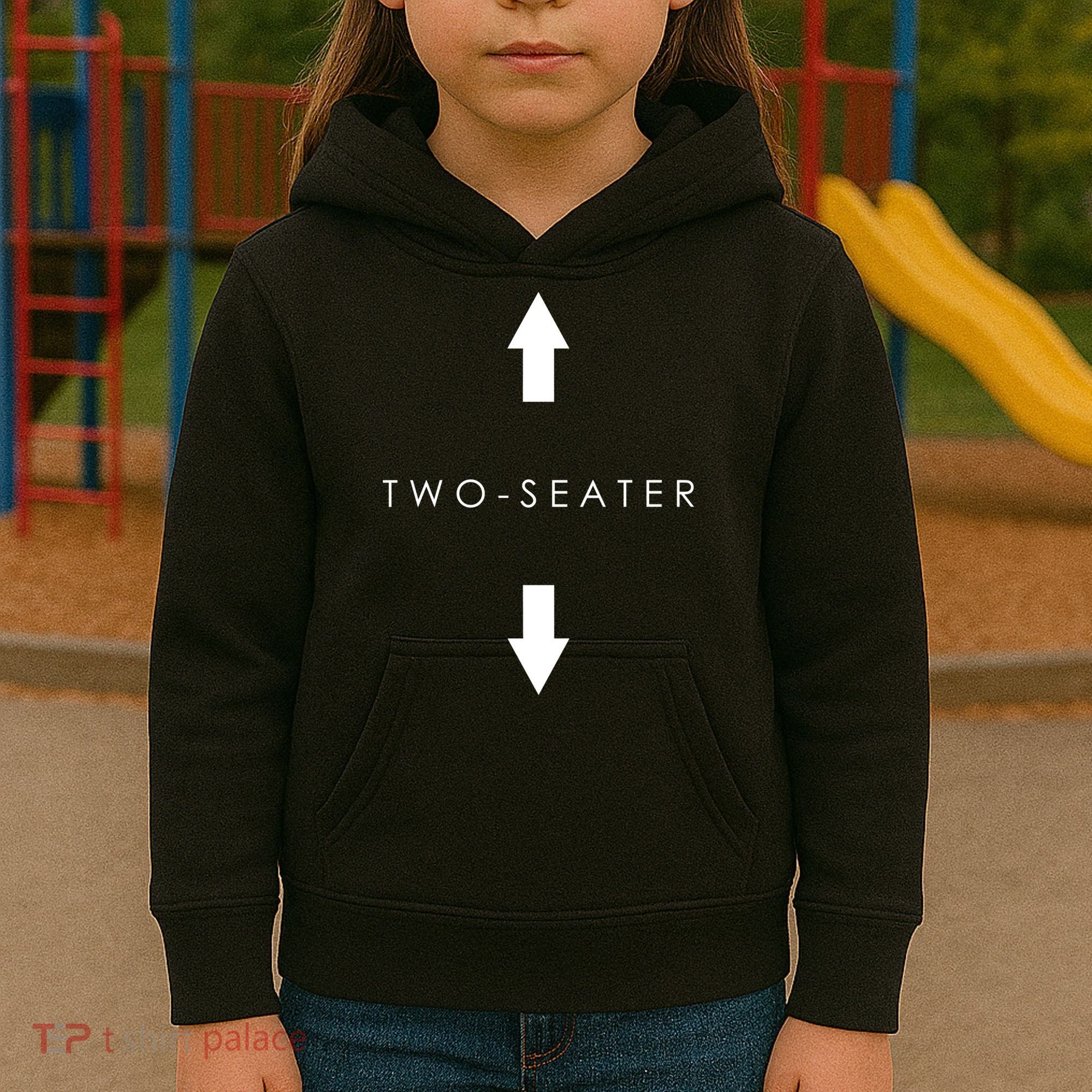 Two-Seater Arrow Classic Logo Kids Hoodie