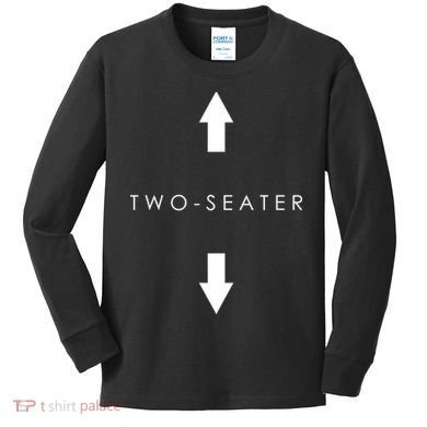 Two-Seater Arrow Classic Logo Kids Long Sleeve Shirt
