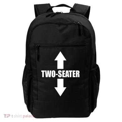 Two Seater Arrow Funny Backpack