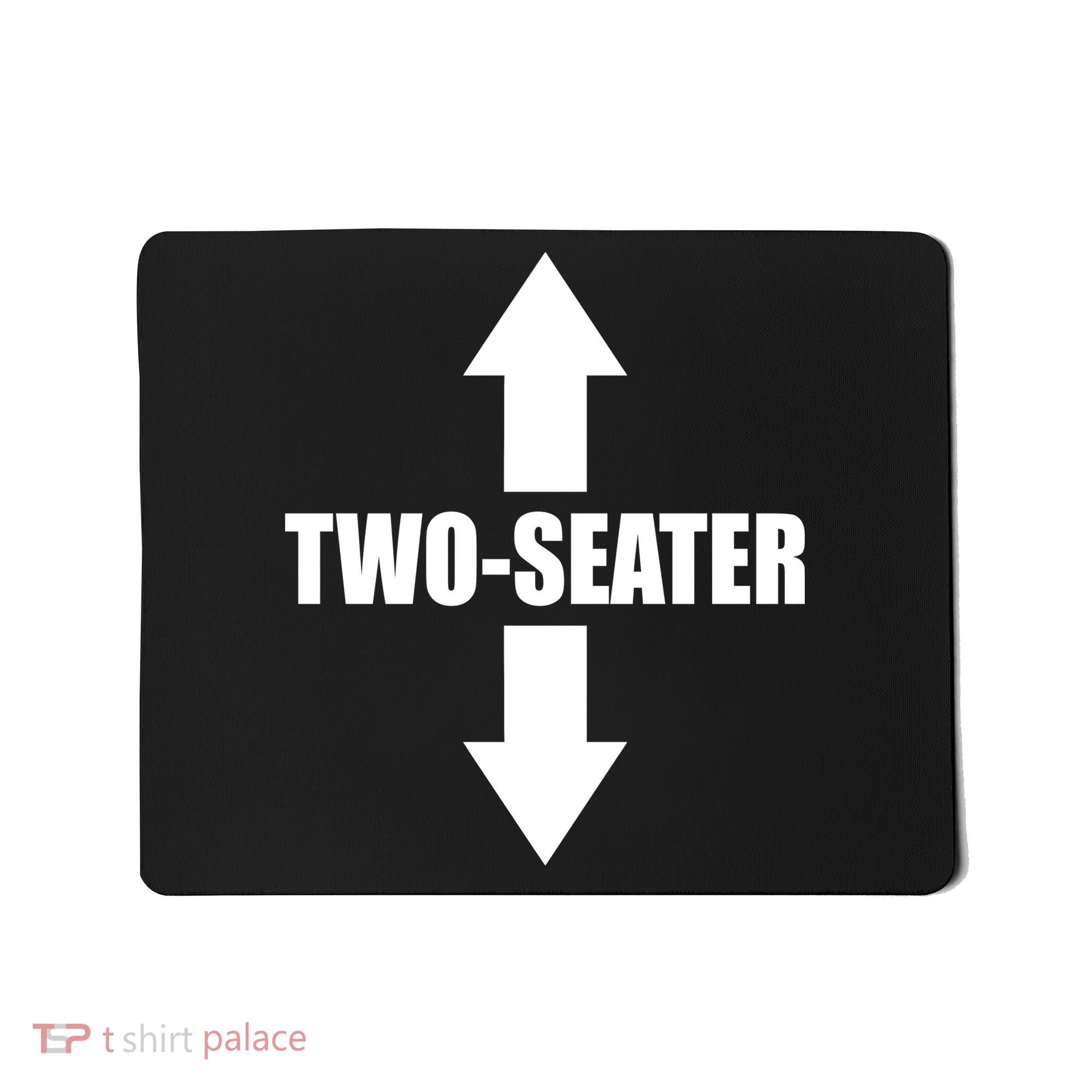 Two Seater Arrow Funny Mousepad