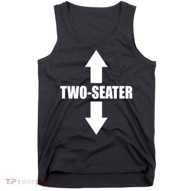 Two Seater Arrow Funny Tank Top