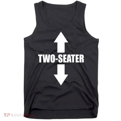 Two Seater Arrow Funny Tank Top