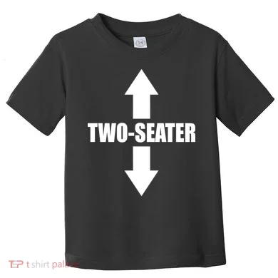 Two Seater Arrow Funny Toddler T-Shirt