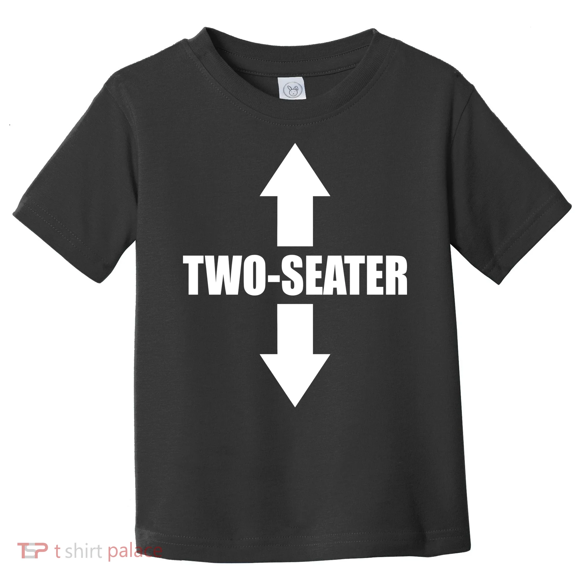 Two Seater Arrow Funny Toddler T-Shirt