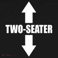 Two Seater Arrow Funny Kids Long Sleeve Shirt thumb 2