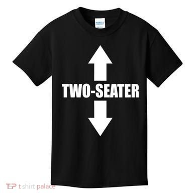 Two Seater Arrow Funny Kids T-Shirt