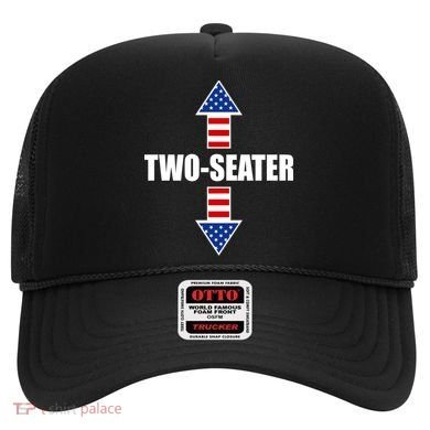 Two-Seater USA Flag Arrows Funny Hat