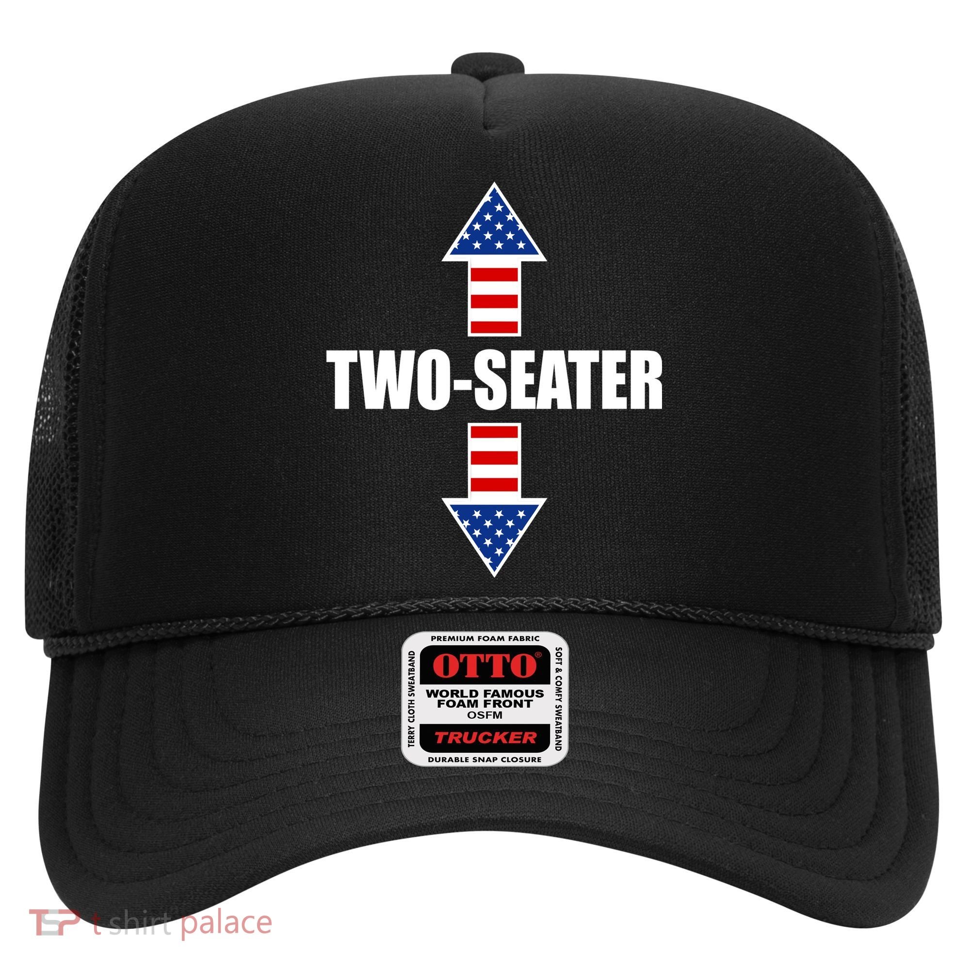 Two-Seater USA Flag Arrows Funny Hat
