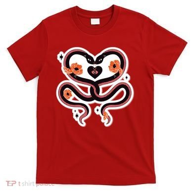 Two Snakes Sad Romance T-Shirt