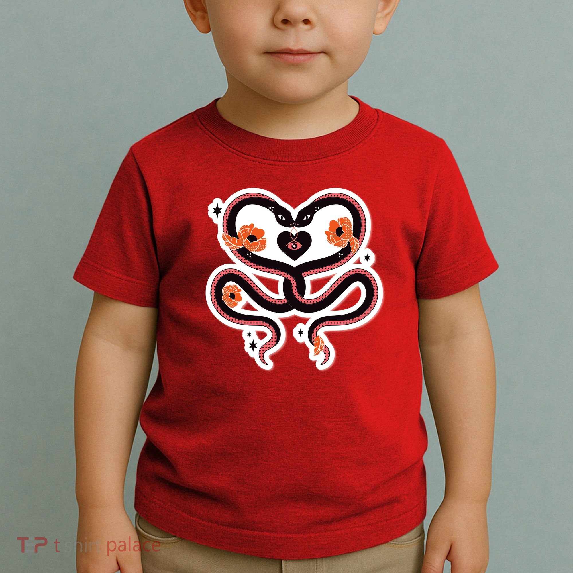 Two Snakes Sad Romance Toddler T-Shirt