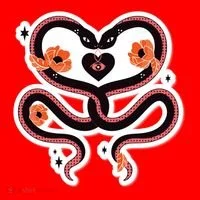Two Snakes Sad Romance Women's Long Sleeve Shirt thumb 2