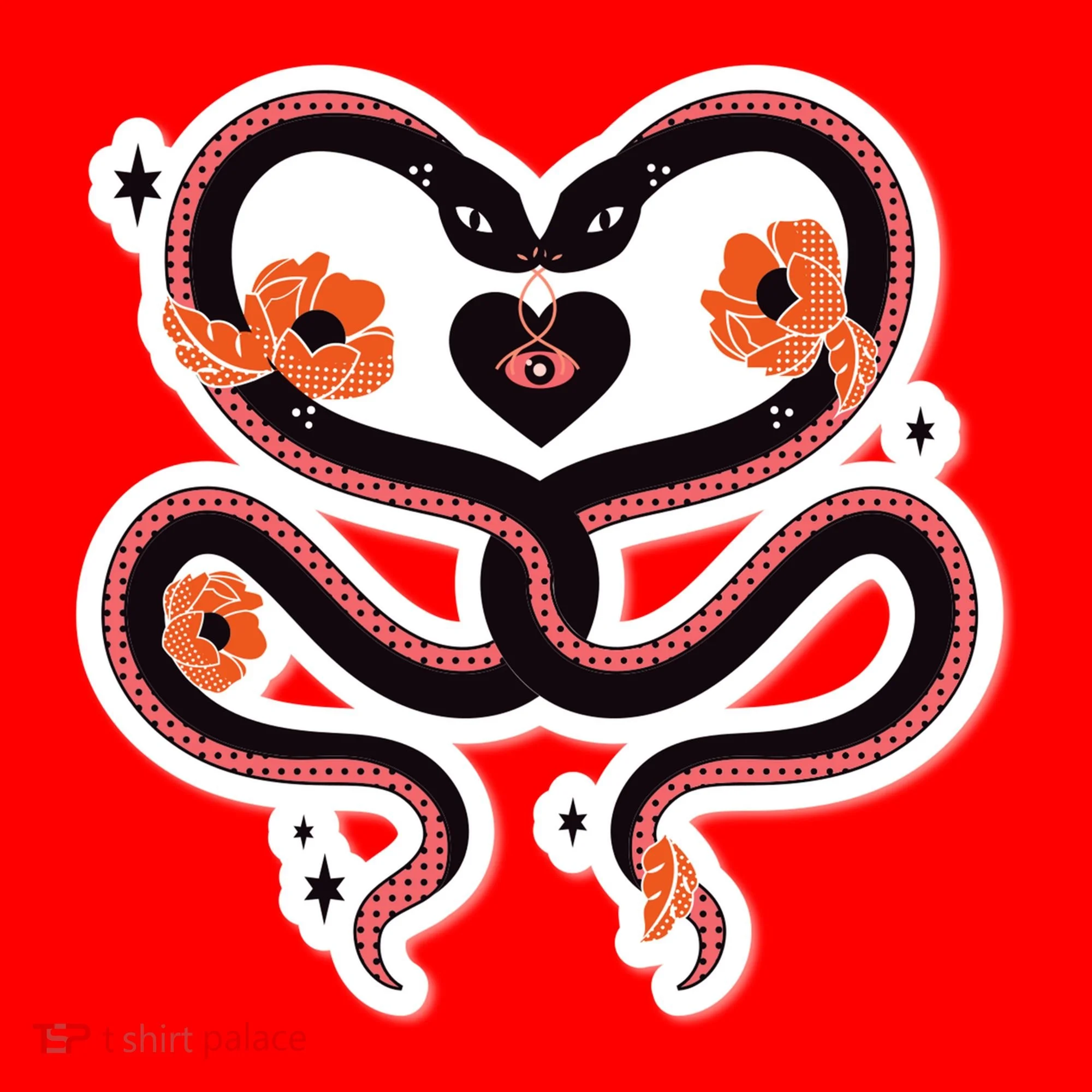 Two Snakes Sad Romance Women's Long Sleeve Shirt