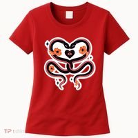 Two Snakes Sad Romance Women's T-Shirt thumb 0