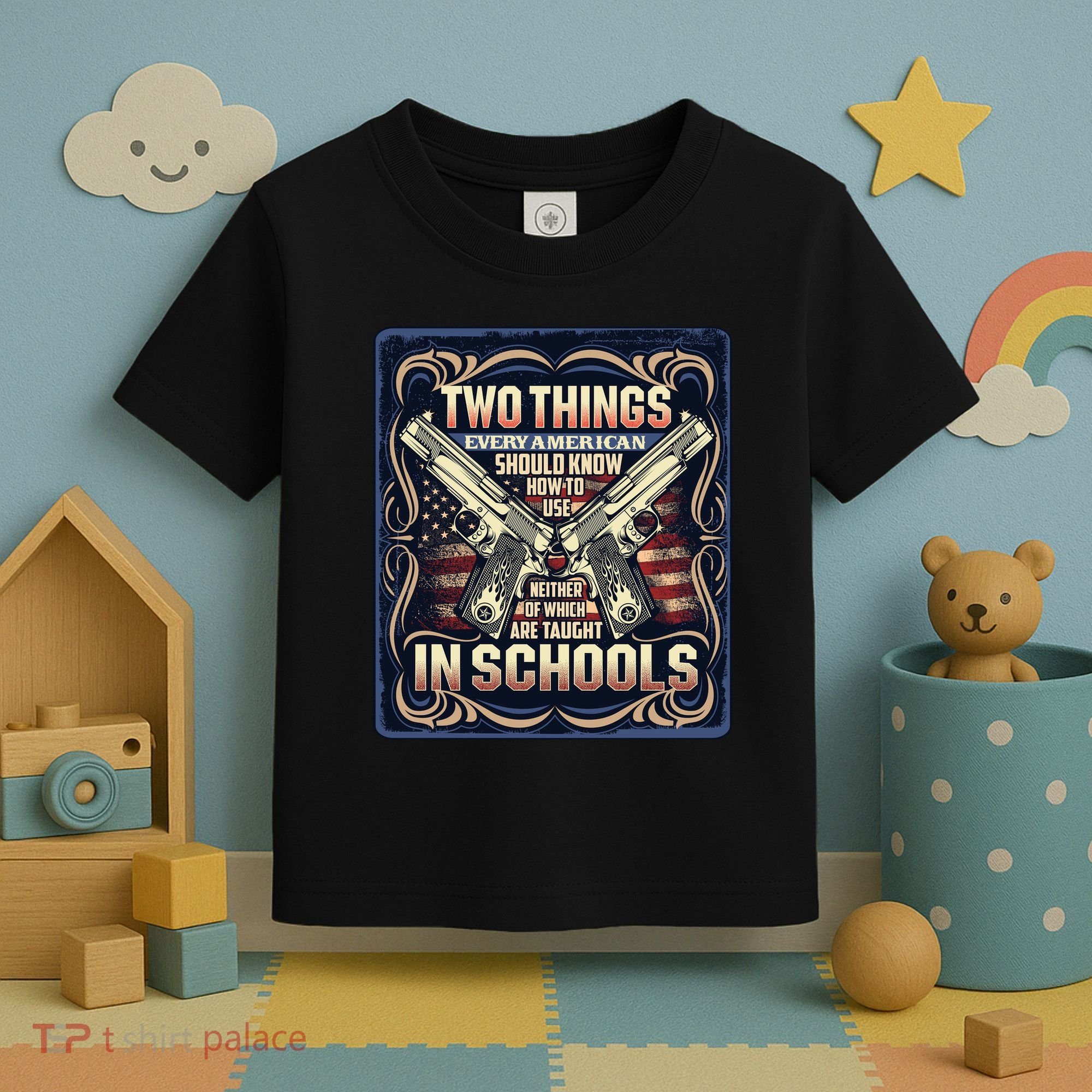 Two Things Every American Should Know How To Use Toddler T-Shirt